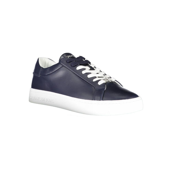 Blauer Polyester Sneaker