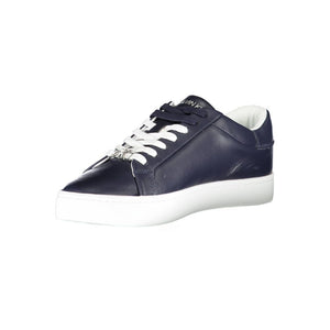 Blauer Polyester Sneaker