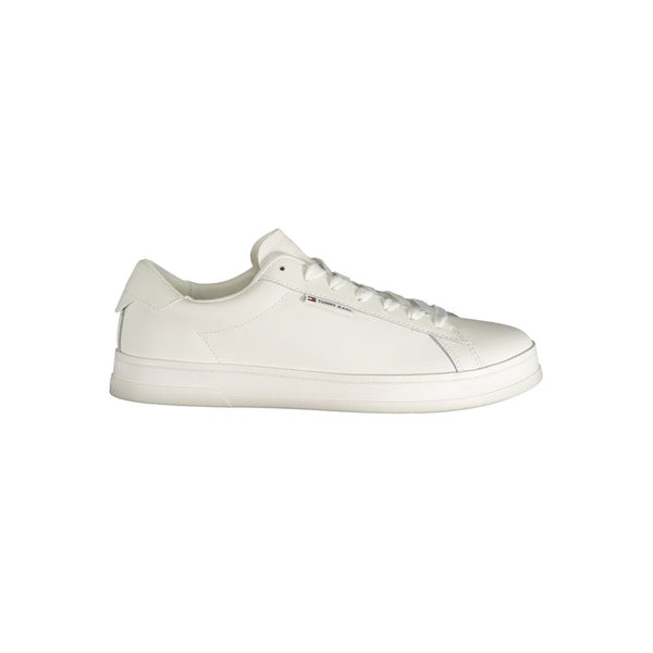 Sneaker aus weißem Polyester