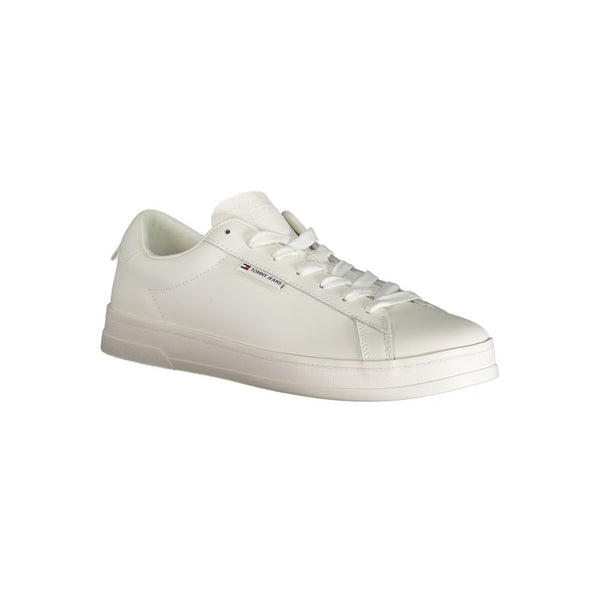 Sneaker aus weißem Polyester
