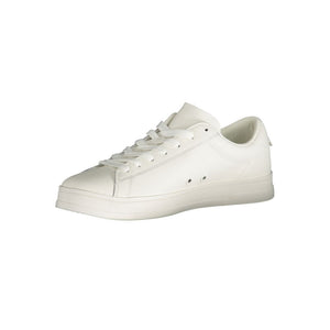 Sneaker aus weißem Polyester