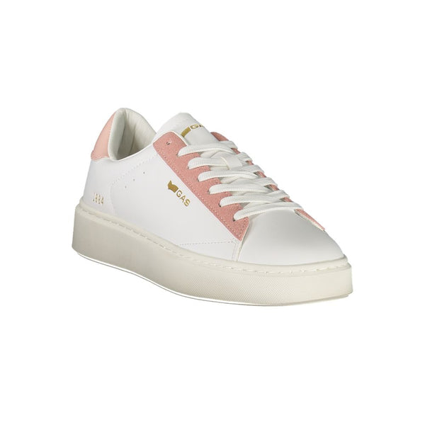 Weißer Polyester Damen Sneaker