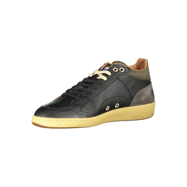 Schwarzer Polyester Sneaker