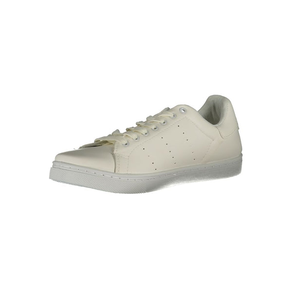 Sneaker aus weißem Polyester