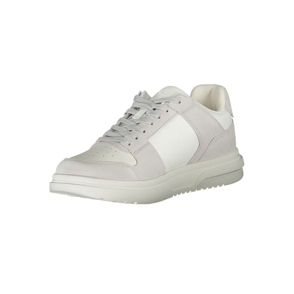 Sneaker aus weißem Polyester