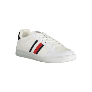 Sneaker aus weißem Polyester