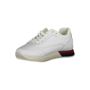 Sneaker aus weißem Polyester