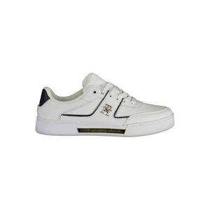Sneaker aus weißem Polyester