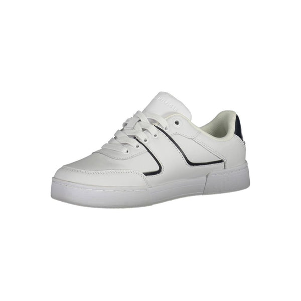 Sneaker aus weißem Polyester