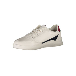 Sneaker aus weißem Polyester