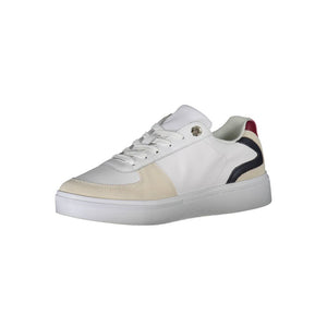 Sneaker aus weißem Polyester