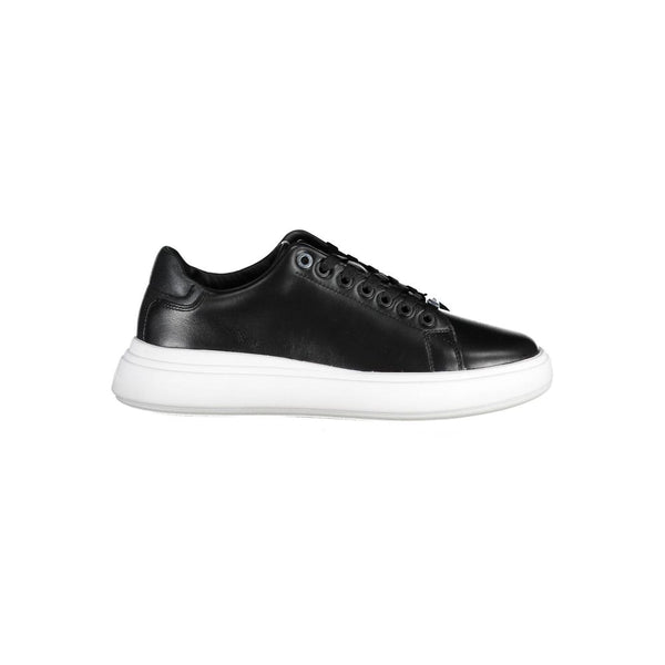 Schwarzer Polyester Sneaker