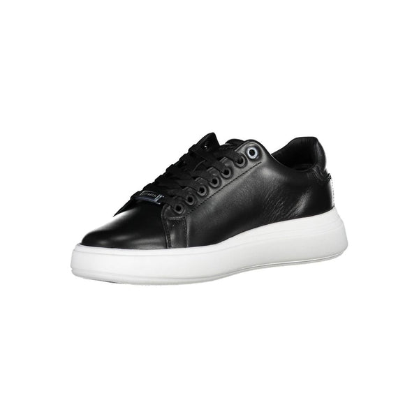 Schwarzer Polyester Sneaker