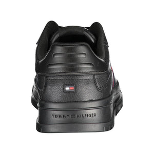 Schwarzer Polyester Sneaker