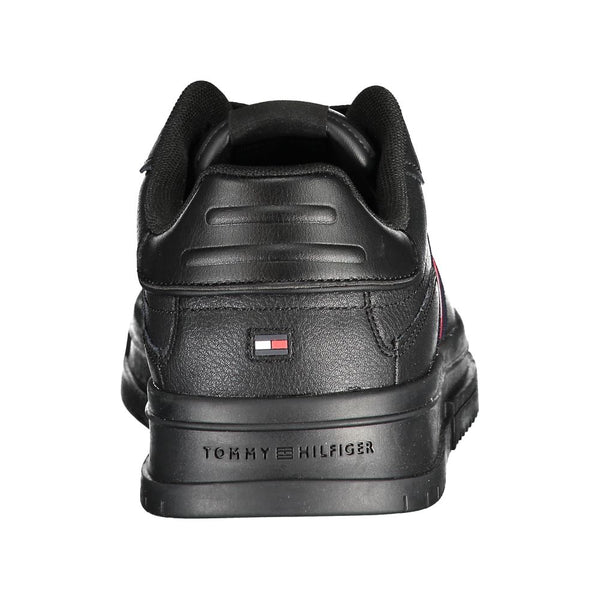 Schwarzer Polyester Sneaker