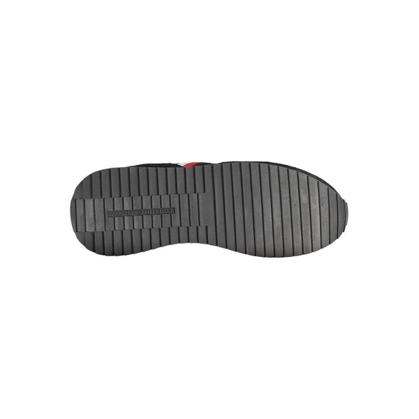 Schwarzer Polyester Sneaker