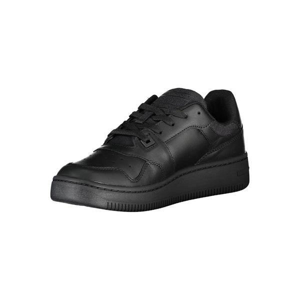 Schwarzer Polyester Sneaker