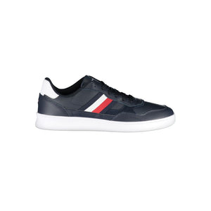 Blauer Polyester Sneaker