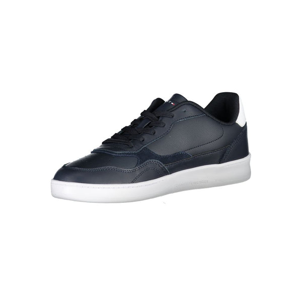 Blauer Polyester Sneaker