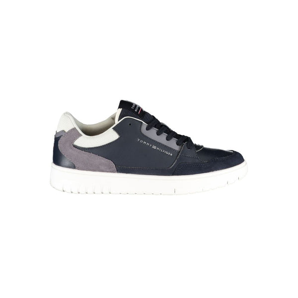 Blauer Polyester Sneaker