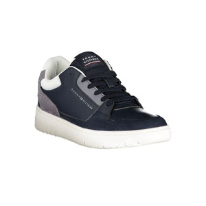 Blauer Polyester Sneaker