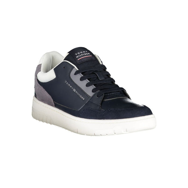Blauer Polyester Sneaker