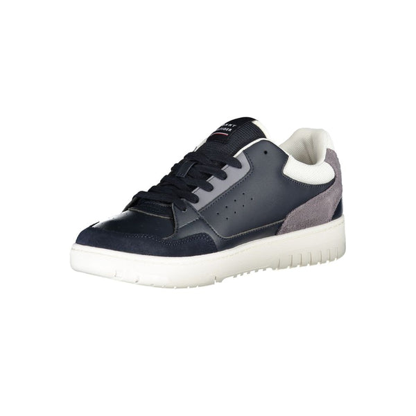 Blauer Polyester Sneaker