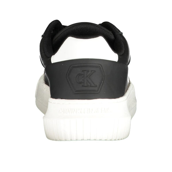 Schwarzer Polyester Sneaker