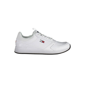 Sneaker aus weißem Polyester