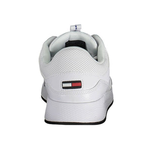 Sneaker aus weißem Polyester
