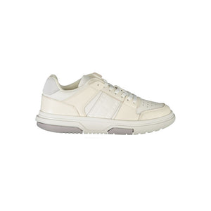 Sneaker aus weißem Polyester