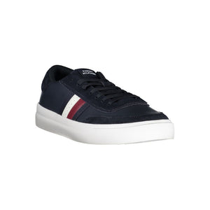 Blauer Polyester Sneaker