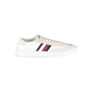 Sneaker aus weißem Polyester
