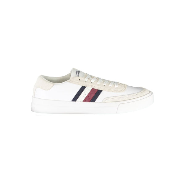 Sneaker aus weißem Polyester