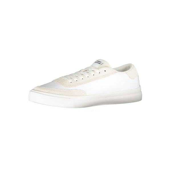 Sneaker aus weißem Polyester