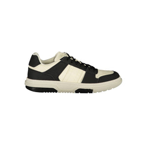 Schwarzer Polyester Sneaker