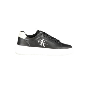 Schwarzer Polyester Sneaker