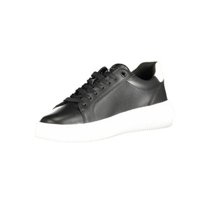 Schwarzer Polyester Sneaker