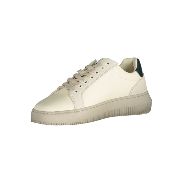 Sneaker aus weißem Polyester