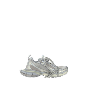 Graue Polyester-Sportschuhe