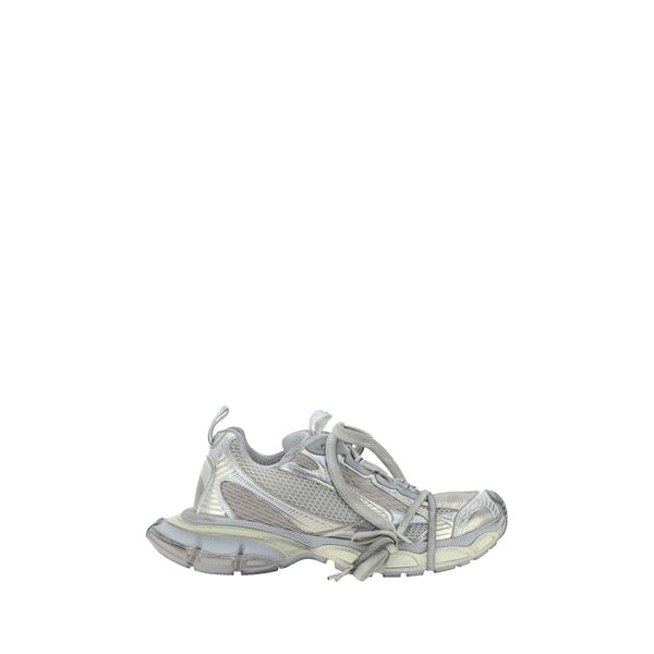 Graue Polyester-Sportschuhe