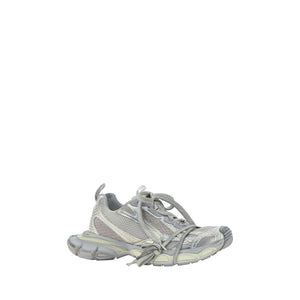 Graue Polyester-Sportschuhe