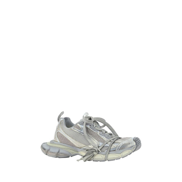 Graue Polyester-Sportschuhe