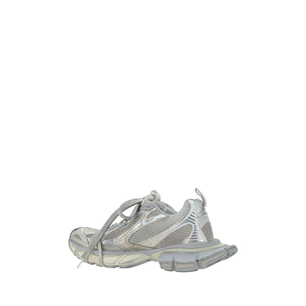 Graue Polyester-Sportschuhe