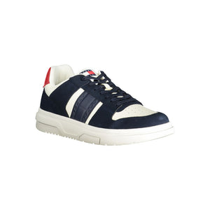 Blauer Polyester Sneaker