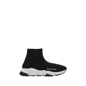 Schwarze Polyester-Sportschuhe