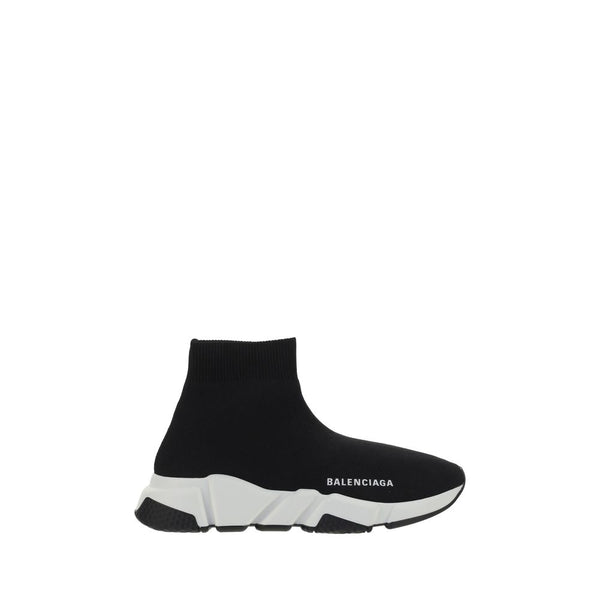 Schwarze Polyester-Sportschuhe
