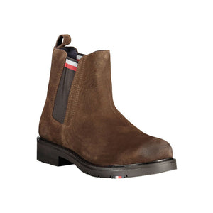 Brauner Leder Herrenstiefel