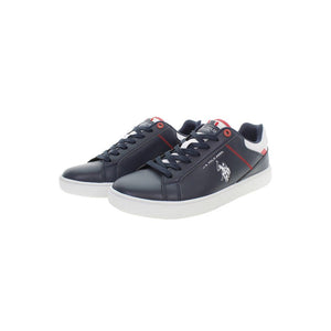 Blauer Polyester Sneaker