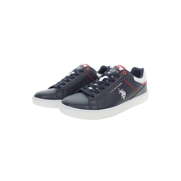 Blauer Polyester Sneaker